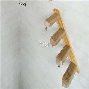 69usd Ngryise 1 set wall hanging cat use 4 layer climbing tool