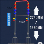 169usd Ngryise 1 Set gym adjustable size 196-224cm sports equipment
