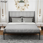 399usd Ngryise 1 set children stripe style  bed 120*190cm