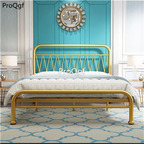 399usd Ngryise 1 set children 120*190cm black,white,gold w series bed