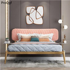 599usd Ngryise 1 set children 150*200cm pink or grey choice bed