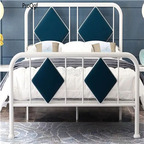 599usd Ngryise 1 Set geometric shining children bed 120*190cm