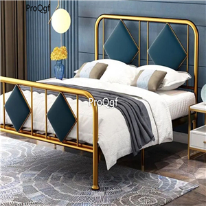 599usd Ngryise 1 Set geometric shining children bed 120*190cm