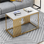 159usd Ngryise 1 Set Nordic tea shop 100*50*45cm lovely marble table