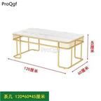 169usd Ngryise 1 Set Nordic tea shop 120*60*45cm new series marble table