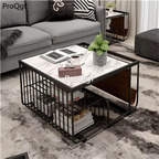 99usd Ngryise 1 Set Nordic tea shop 50*50cm marble table