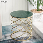 129usd Ngryise 1 Set Nordic tea shop 50*57cm marble table