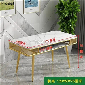399usd Ngryise 1 Set Nordic tea shop 120*60*75cm marble table