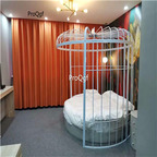 1699usd Ngryise 1 Set luxurious bird cage style Children Bed