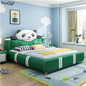 1699usd Ngryise 1 Set 150*190cm panda shape children bed