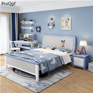 1699usd Ngryise 1 Set 120*190cm mouse style children fashion bed