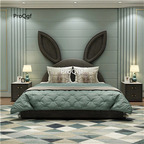 1699usd Ngryise 1 Set 140*200cm rabbit ear children fashion bed