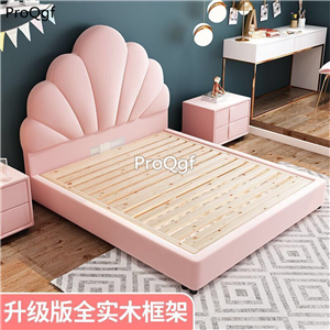 1699usd Ngryise 1 Set 120*190cm shell shape lovely children fashion bed