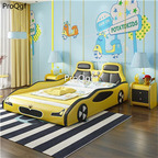 1699usd Ngryise 1 Set 120*190cm car shape series children bed