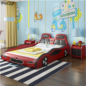 1699usd Ngryise 1 Set 120*190cm car shape series children bed