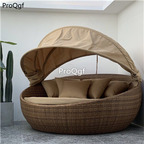 699usd Ngryise 1 Set 150cm outdoor minshuku sea rattan bed