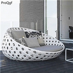 699usd Ngryise 1 Set 160cm hollow ins minshuku rattan bed