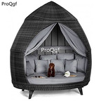 1699usd Ngryise 1 Set minshuku rattan bed bird cage shape