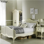 1699usd Ngryise 1 set 150*200cm white like beige color rattan bed indoor or outdoor