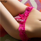 19usd Ngryise 2Pcs A Set girl lady pearl lace series pretty underpant