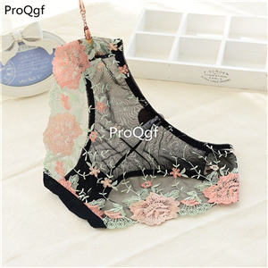 19usd Prodgf 2Pcs A Set Girl lady embroidery night underpant