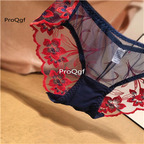 19usd Prodgf 2Pcs A Set embroidery sexy choice girl lady underpant