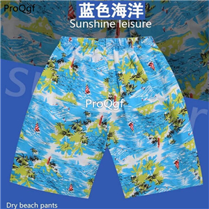 19usd Ngryise 1 Set Men gentleman love Beach Shorts dry beach pants