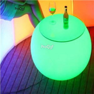 129usd Ngryise 1 Set bar Led table 65*65*42cm