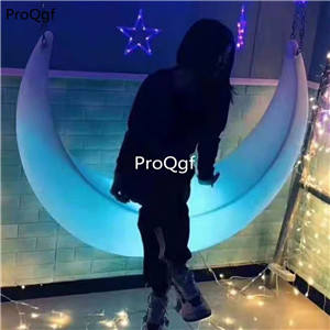 199usd Ngryise 1 Set bar Led ins fashion moon shape shelf