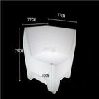 169usd Ngryise 1 Set led bar Nordic ins chair 77*77*79cm