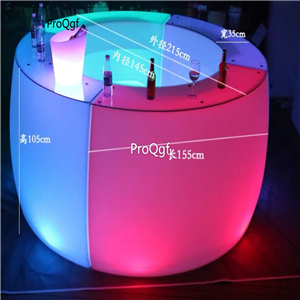 1200usd Ngryise 1 Set ins fashion bar led table combination