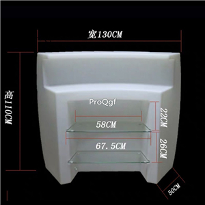 300usd Ngryise 1 Set ins fashion bar led table 130*110cm