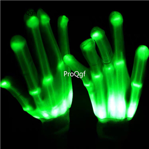 16usd Ngryise 1 set star like interesting shining gloves night bicycle use
