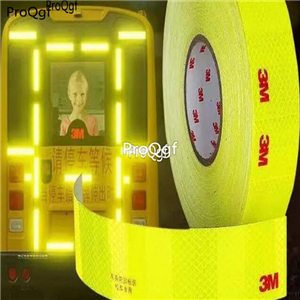 12usd Ngryise 3 Meter A Set school bus use 3m sticker evening shine