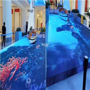 199usd Ngryise 1Pcs 30CM water effect interactive floor light