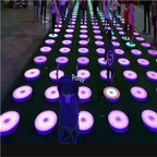 59usd Ngryise 1Pcs 30cm round interactive floor light