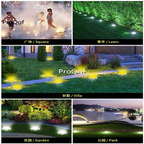 19usd Ngryise 1Pcs solar garden home colorful grass light