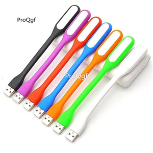 16usd Ngryise 7Pcs A Set usb reading use computer use led lamp  random color