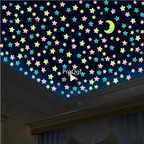 12usd Ngryise 200Pcs A Set Star shape night shine star sticker