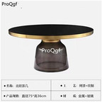 399usd Ngryise 1Pcs A Set diameter 75cm height 36cm glass nordic table