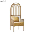 229usd Ngryise 1Pcs A Set bird nest style coffee store chair with cushion price