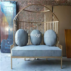 569usd Ngryise 1Pcs A Set bird nest style minshuku sofa three people seat 160*60*150cm