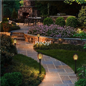 19usd Ngryise 1 set waterproof creative grass lawn led light