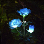 19usd Ngryise 1pcs a set rose shape grass lawn led light minshuku