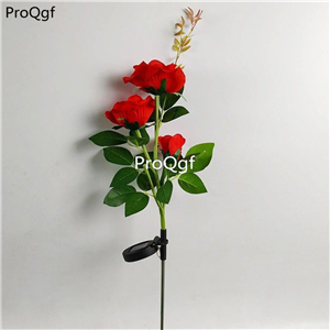 19usd Ngryise 1pcs a set rose shape grass lawn led light minshuku