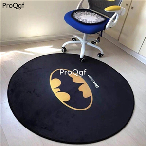 12usd Ngryise 1 set ins style fashion bedroom round shape floor mat