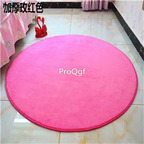12usd Ngryise 1 set ins lovely velvet round shape floor mat