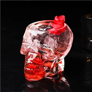 18usd Ngryise 3Pcs A set ktv skeleton shape wine cup