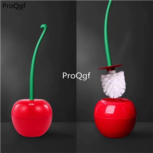 12usd Ngryise 1Pcs A set minshuku cherry shape toilet brush