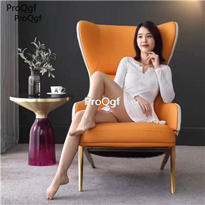 3Ngryise Single Nordic luxurious artist like niujiao Chair leg color can gold or black leave message